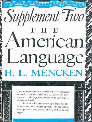 cover image of American Language Supplement 2